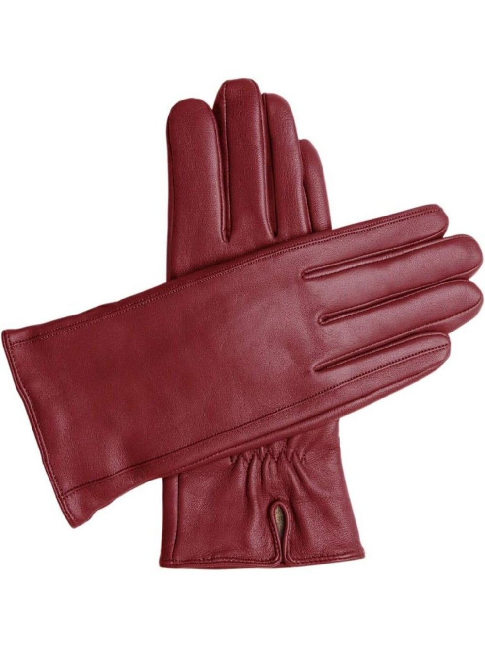 Classic Leather Cashmere Lined Gloves for Women | Warm Winter Accessories